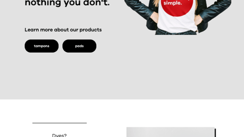 Just. Home Page